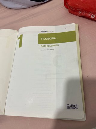 Libro Filosofia 1Bachillerato