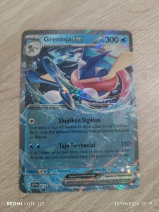 Baraja Combate EX Greninja EX Pokémon