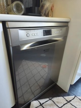 Lavavajillas Hotpoint Ariston Inox 60cm