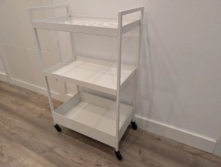 Carrito Ikea Nissafors Blanco