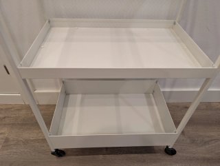 Carrito Ikea Nissafors Blanco