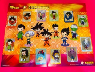 ALBUM COMPLETO DRAGON BALL SUPER PANINI