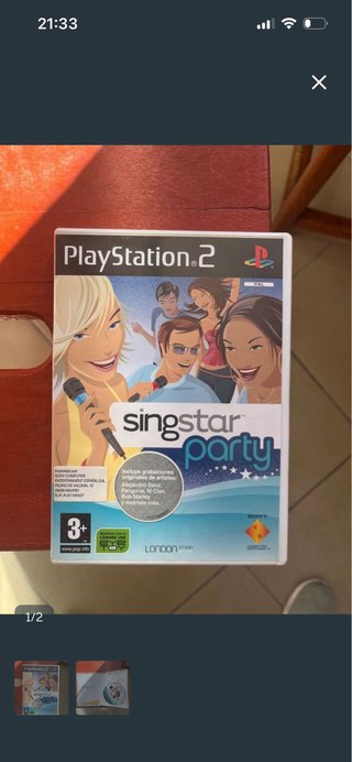 Singstar y Singstar Party PS2
