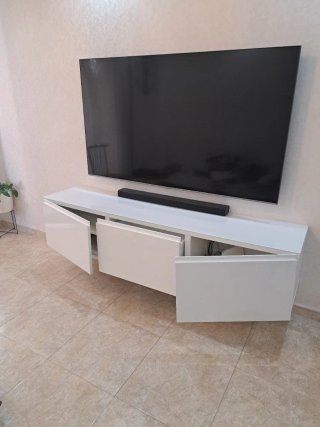 Mueble TV Blanco