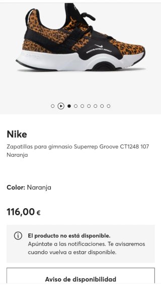 Zapatillas Nike SuperRep Groove Animal Print