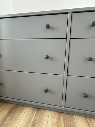 Vestidor Abierto Metal y Madera