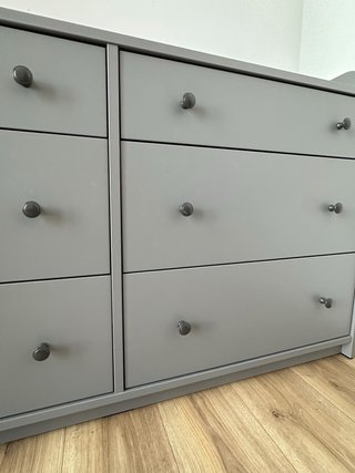 Vestidor Abierto Metal y Madera