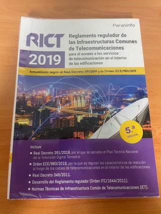 Reglamento regulador de las Infraestructuras Co...