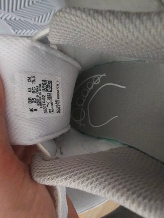 Tenis Puma Niño Blanco Velcro