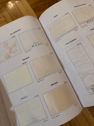 Libro Muestras Tejidos