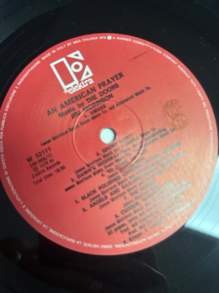 Vinile The Doors An American Prayer