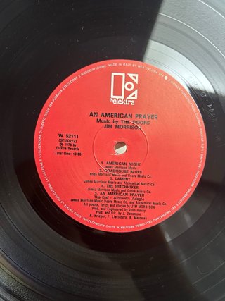 Vinile The Doors An American Prayer