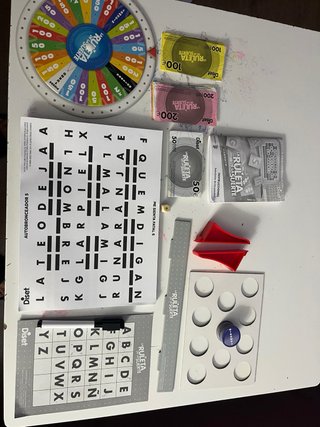 Juego de mesa La Ruleta de la Suerte