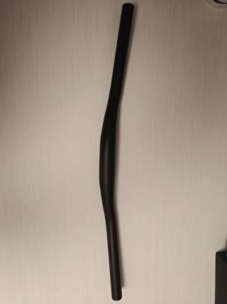 Manillar de bicicleta negro