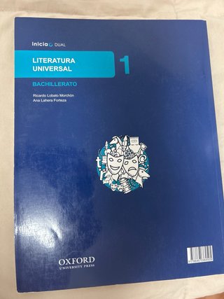 Literatura universal, 1 Bachillerato