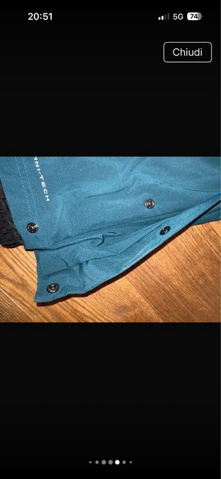 Pantalone sci salopette Columbia Titanium L