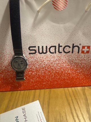 Reloj Swatch x Omega Mission to Earthphase