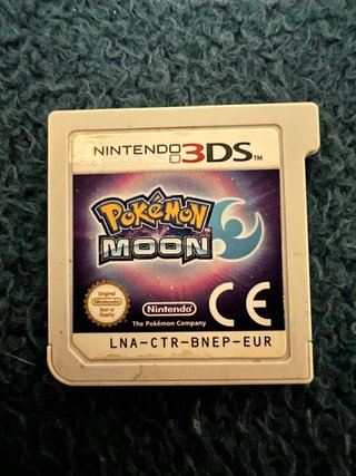 Pokémon Moon Nintendo 3DS Cartucho