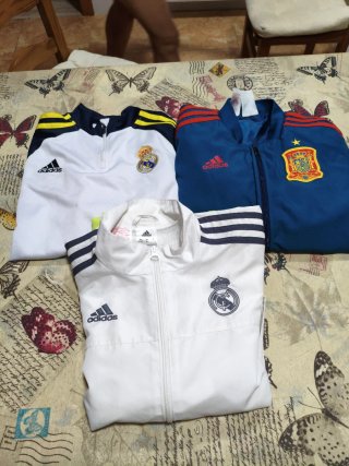 Lote 2 chaquetas Adidas y polo T12/14