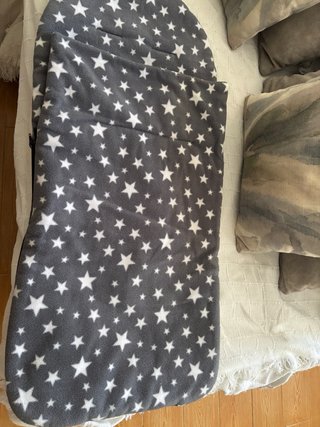 Saco para silla estrellas gris