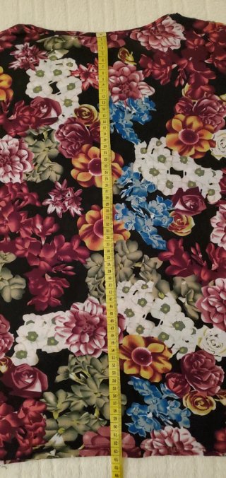 Maglia donna fantasia floreale