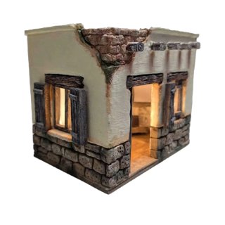 Casa de labrador para el belén