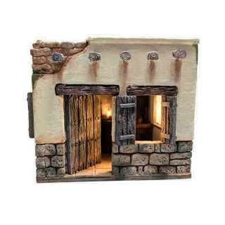 Casa de labrador para el belén