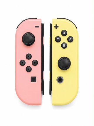 Controller Nintendo Switch Joy-Con Rosa e Giallo