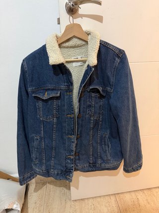 Chaqueta tejana unisex forrada Talla M