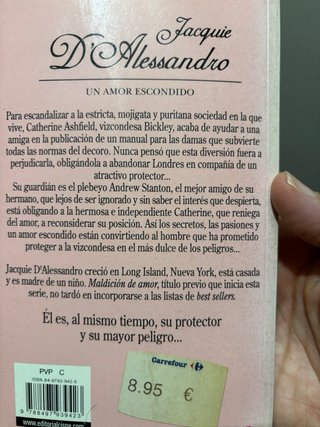 Lote de 6 libros. Novela romantica