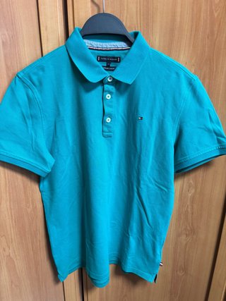 Polo Tommy Hilfiger Verde Esmeralda