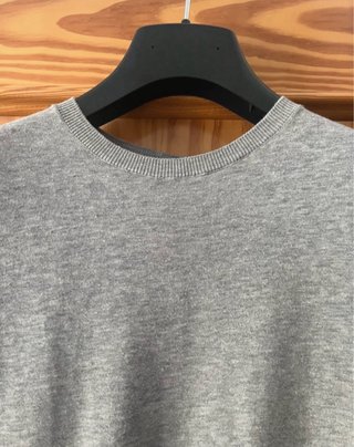 Jersey Massimo Dutti Gris y Azul