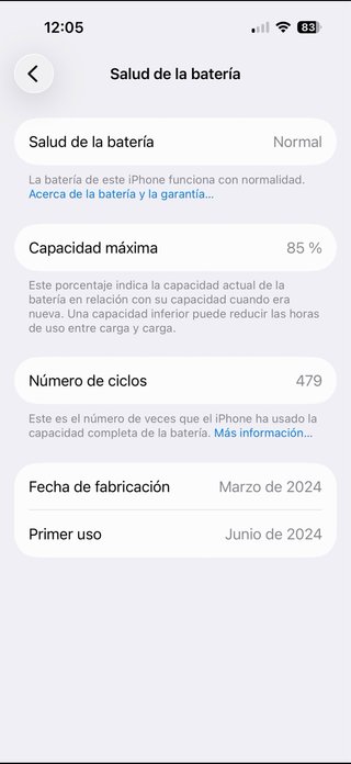iPhone 15 128GB Negro