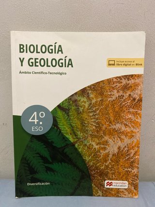 Biología y Geología 4º - Libro de texto en form...
