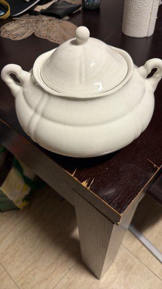 Sopera de porcelana Segoviana