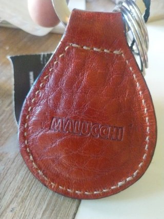 Porta Chaves Malucchi Pele Bulldog Italiano