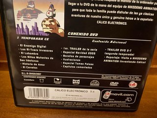 DVD Calico Electrónico T-1 1ª Temporada