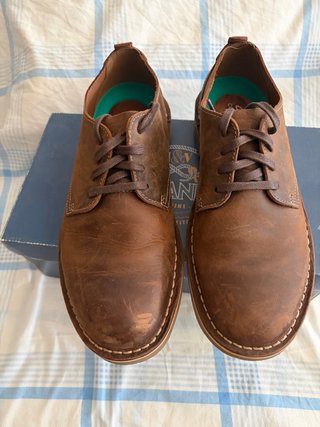 Zapatos Clarks Talla 42 Hombre Marrones