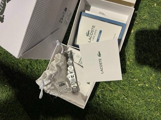 Pulsera Lacoste Verde y Blanca