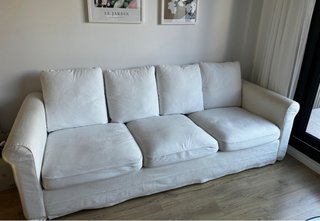 Sofá IKEA Grönlid 3 plazas blanco