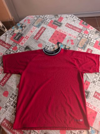 Camiseta Reebok Vintage Y2K Roja L Retro Sport