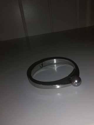 Pulsera Viceroy Plata Perla Usada 1 Vez