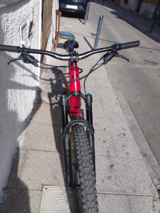 Bicicleta enduro