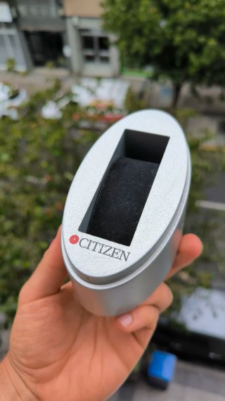 Estuche Expositor Citizen Retro Plata