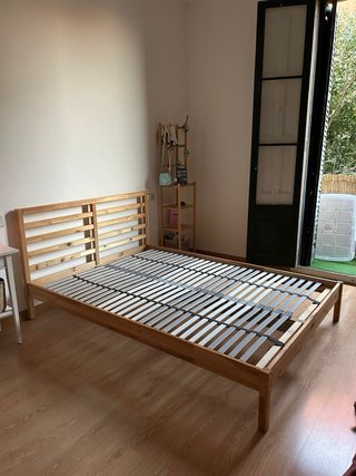 Cama IKEA Tarva 140x200 + Somier Lönset