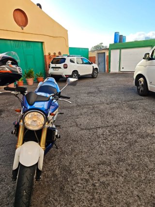Honda CB 600F Naked Azul/Blanco