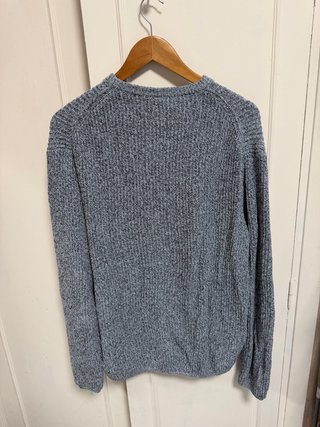 Jersey Zara Azul Texturizado