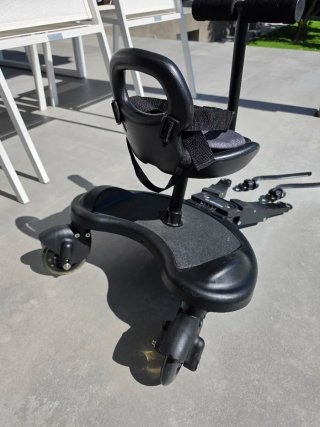 Patinete y asiento para cochecito