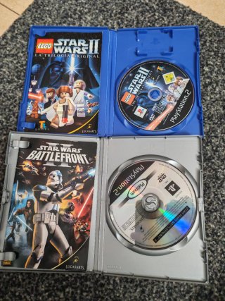 LEGO Star Wars II y Battlefront II PS2