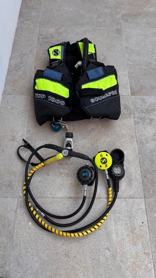Equipo Completo Buceo Scubapro/Mares